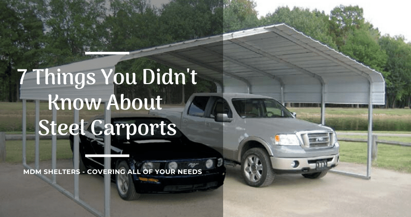 7 Things You Didn't Know About Steel Carport Kit
